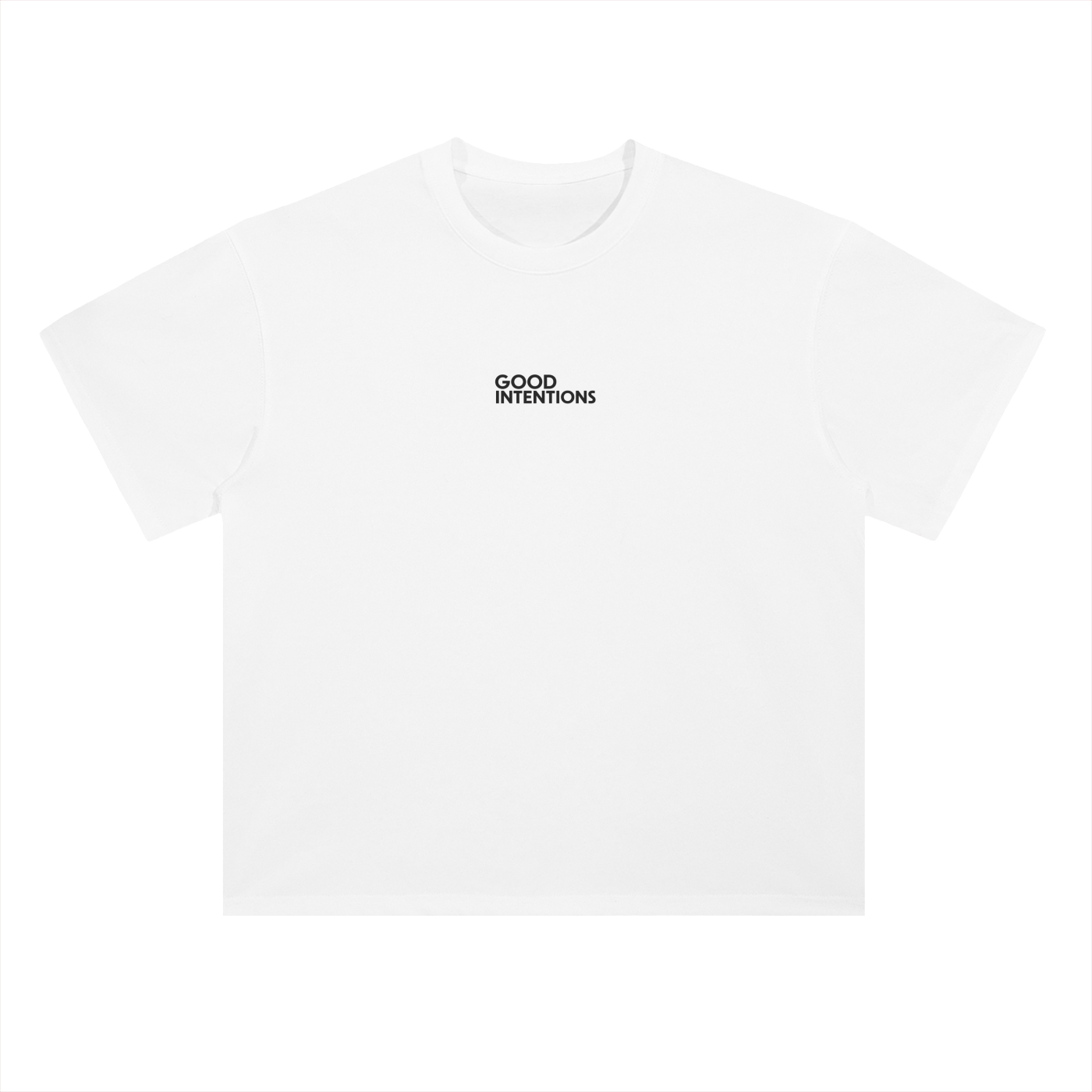 Heavyweight Drop Shoulder Cotton T-Shirt