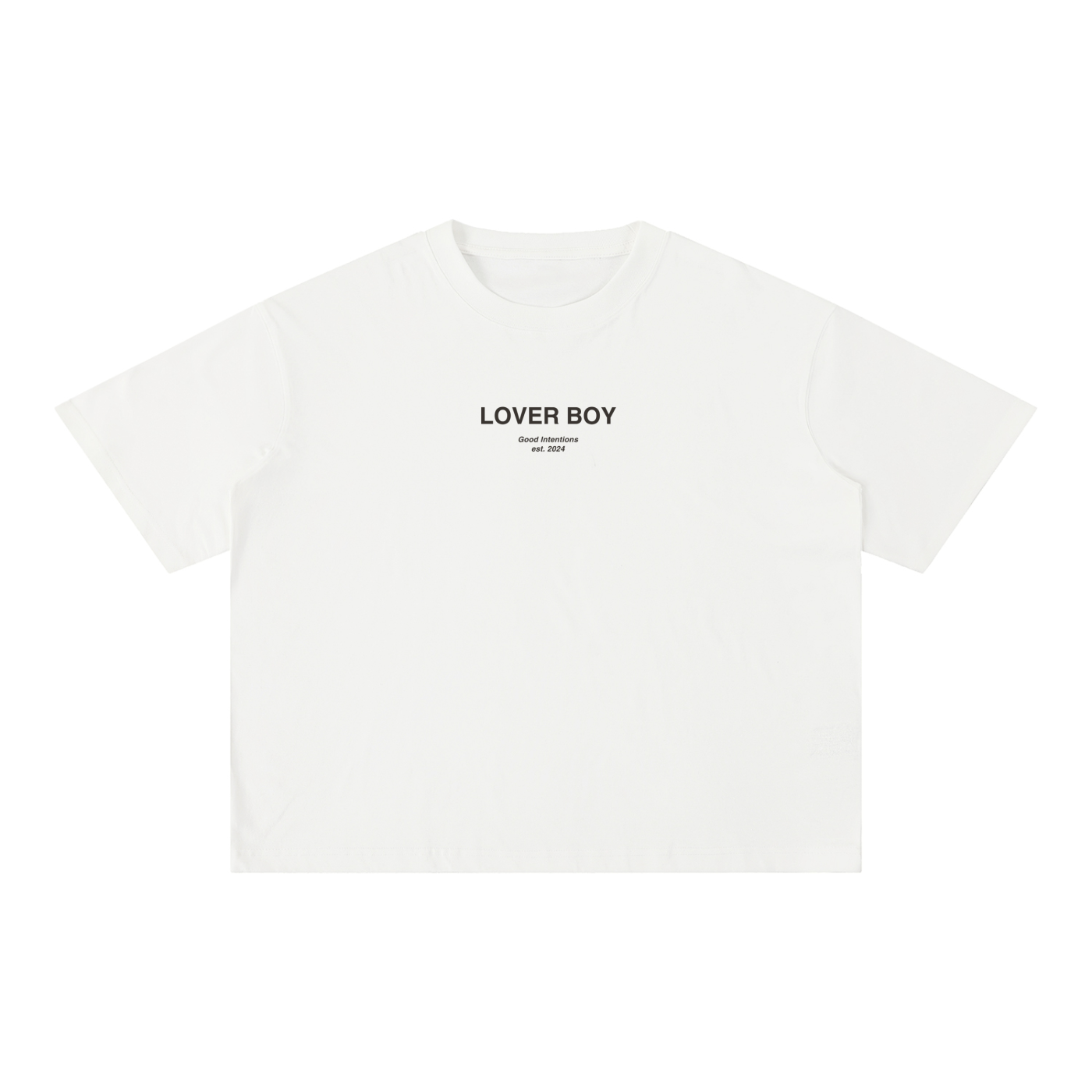 Mineral Wash Boxy Cotton T-Shirt