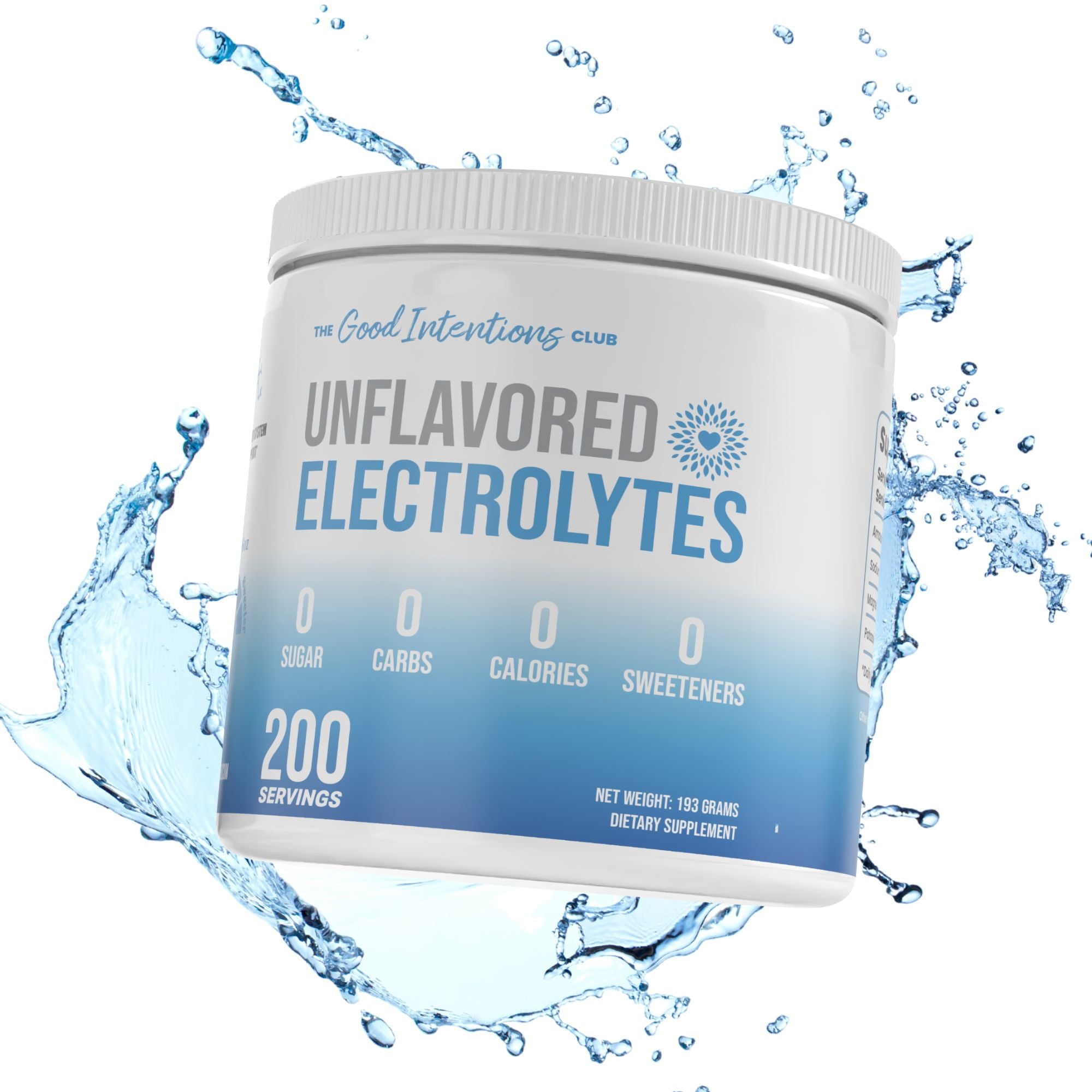 Unflavored Electrolytes Powder